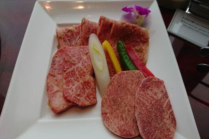 叙々苑 東京スカイツリータウンソラマチ店 吟味ランチの肉皿