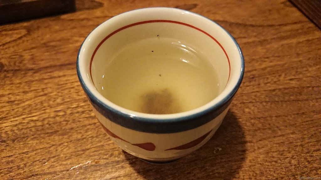 とんかつ 塩梅の梅昆布茶