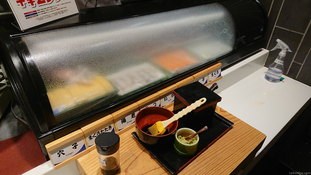 グランブッフェ 千葉ニュータウン店の寿司食べ放題コーナー