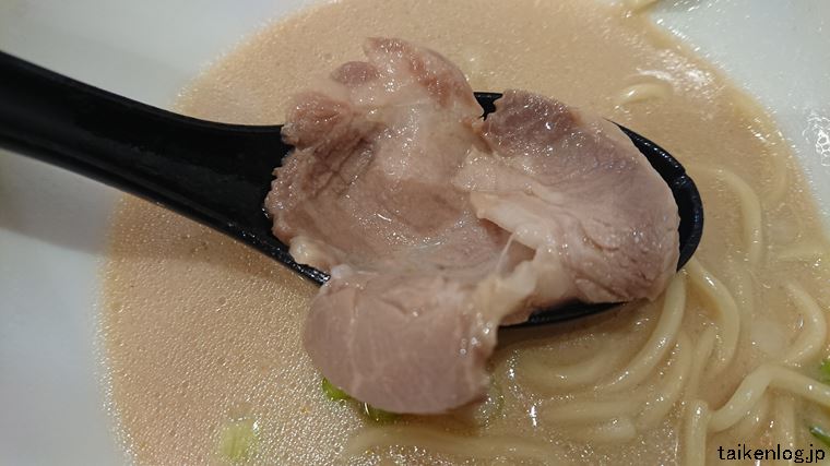 博多風龍 豚醤麺のチャーシュー