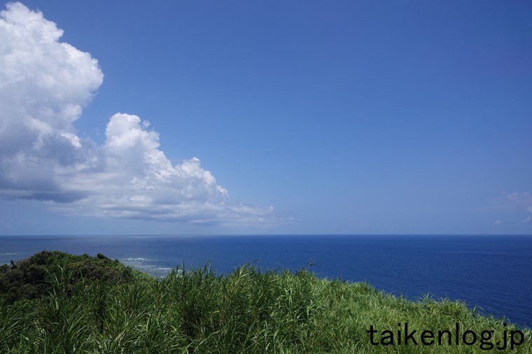 大神島 展望台(遠見台)からの景色(北側方向)