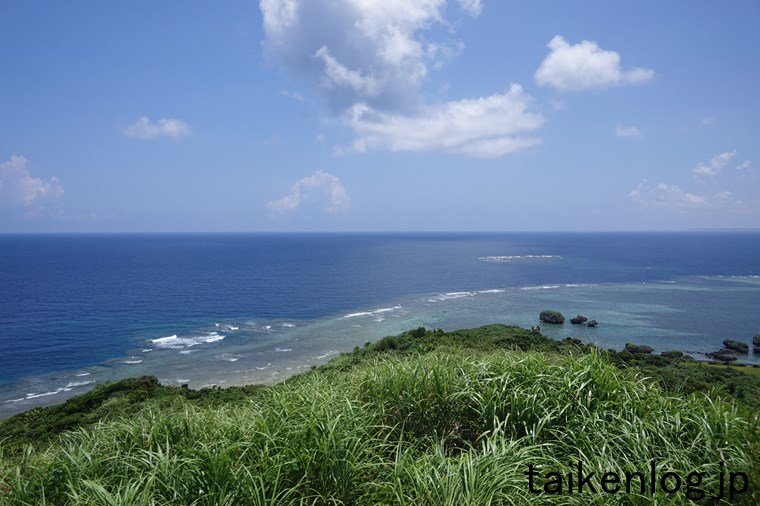大神島 展望台(遠見台)からの景色(東側方向)