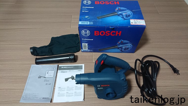 Bosch ボッシュ ブロワー GBL800Eの付属品