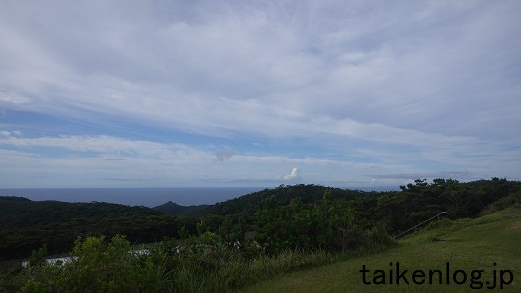 渡嘉敷島の西展望台からの眺め(北側)