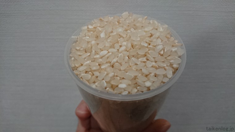 新潟直送計画 けんちゃん農場 自然栽培米ササニシキの米粒