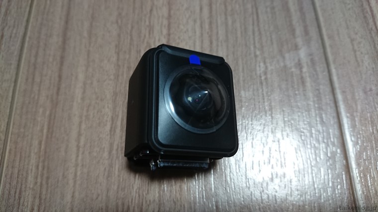 Insta360 ONE R 360度撮影カメラモジュールのレンズ面