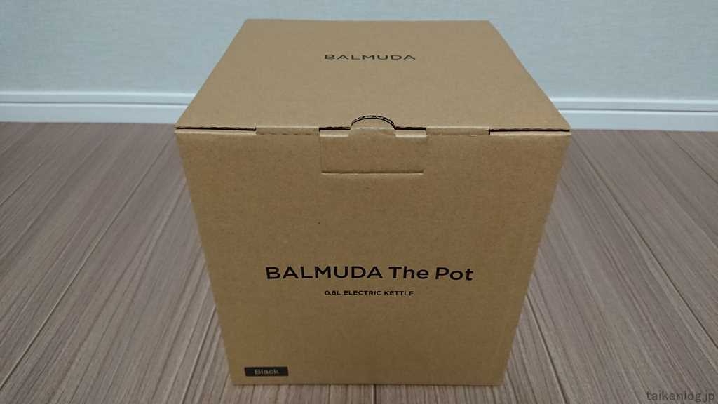 BALMUDA The Pot K07Aの外箱