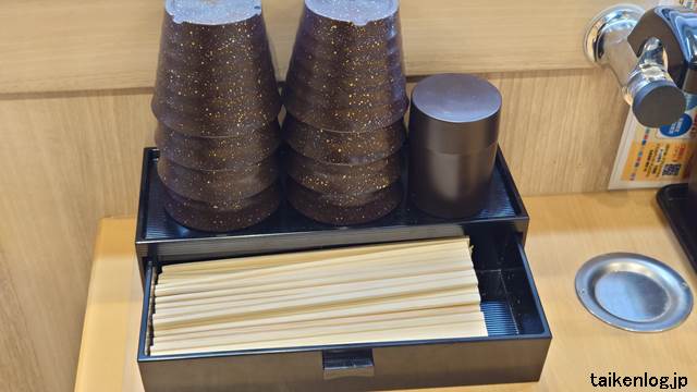 かっぱ寿司の割り箸
