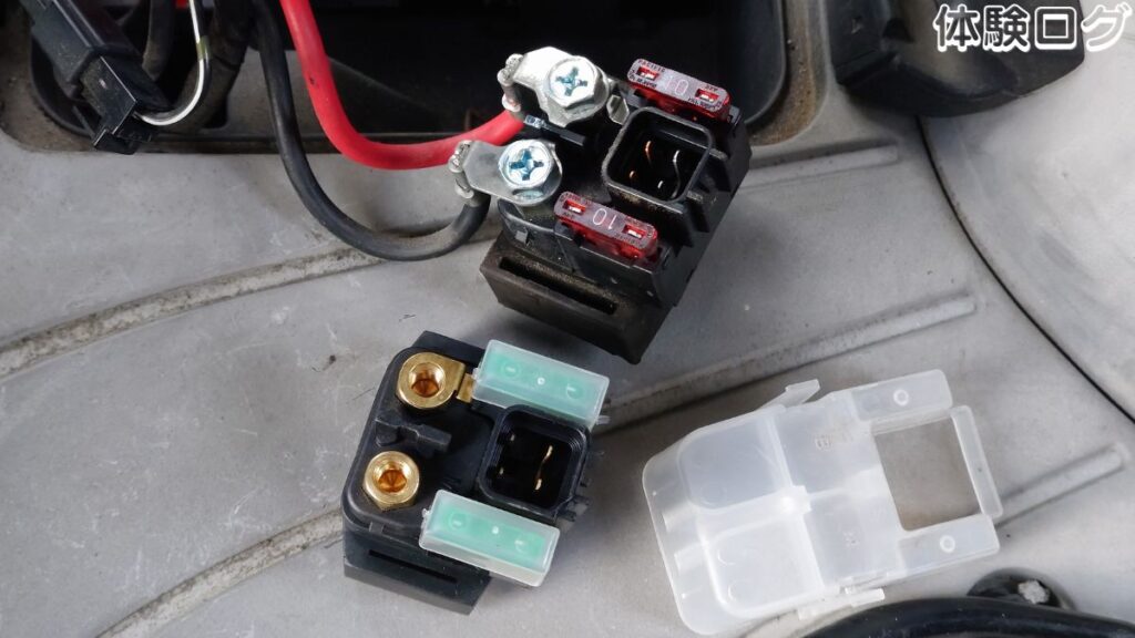 アドレスV125のスターターリレーを交換してみた｜体験ログ