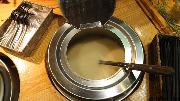 ジャンボステーキハンズ スープバーのポタージュスープ
