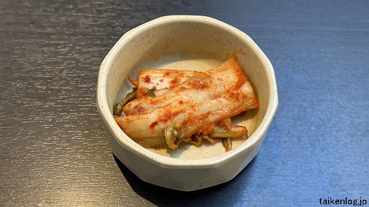 焼肉赤門 情熱ランチの小鉢(キムチ)