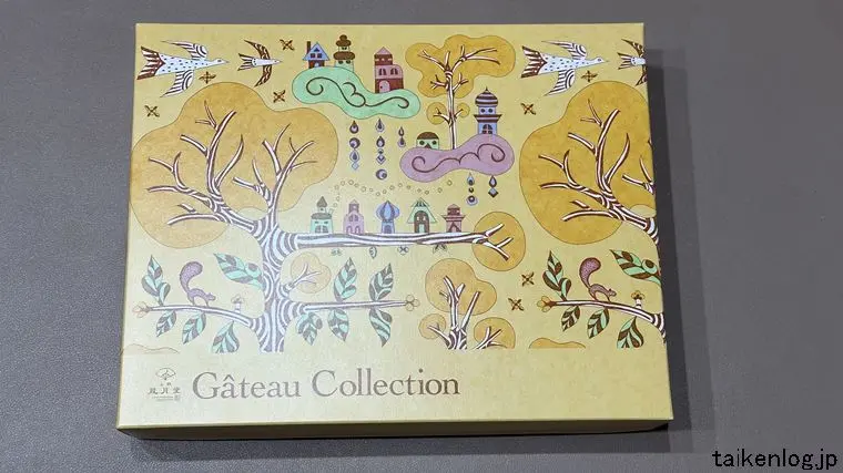 上野風月堂 ガトーコレクションの化粧箱 表面