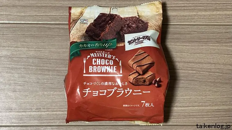 カントリーマアムマイスターズ チョコブラウニーのパッケージ表面