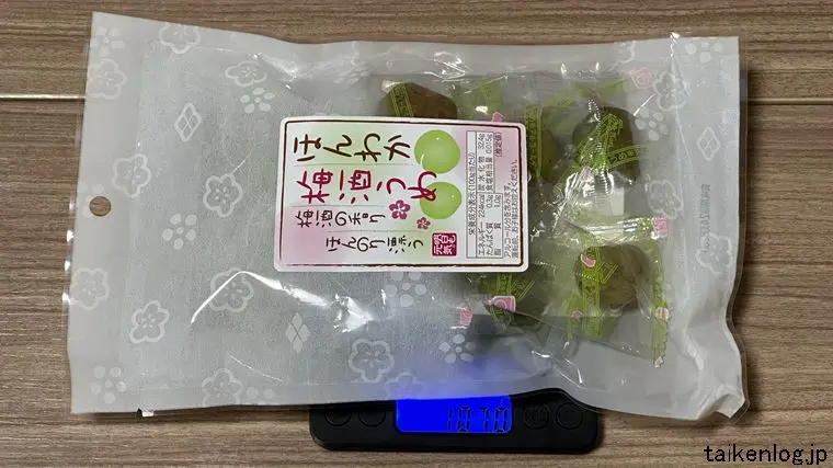 ほんわか梅酒うめ 全容の重さ