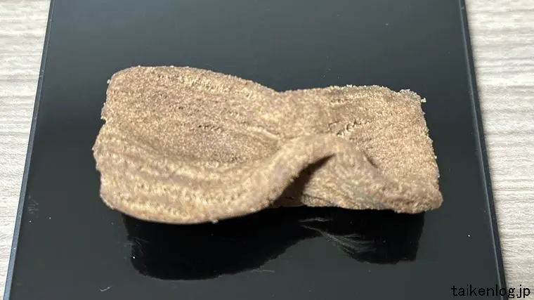 みんなのりぼん Black ココア味の外観 上面