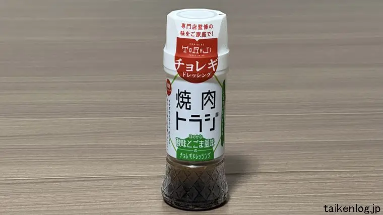 焼肉トラジ チョレギドレッシングのパッケージ 正面