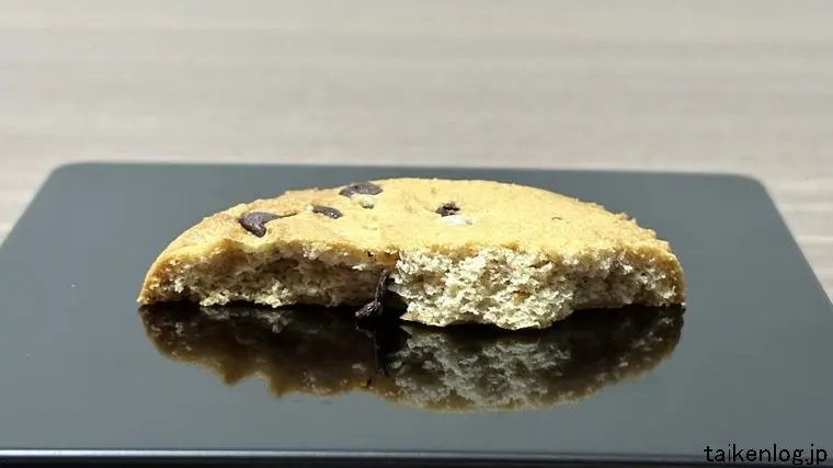 ブルボン チョコチップクッキー 断面