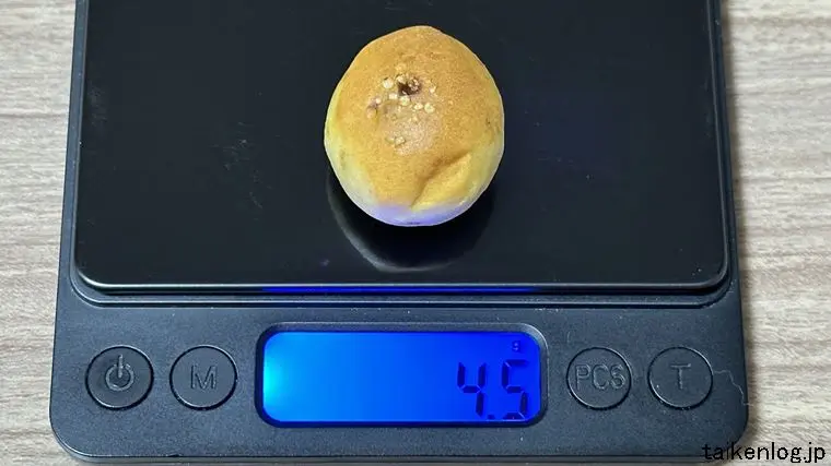 ブルボン チョコあ〜んぱん 1個の重さ
