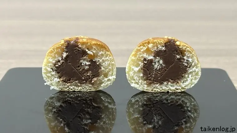 ブルボン チョコあ〜んぱん 断面