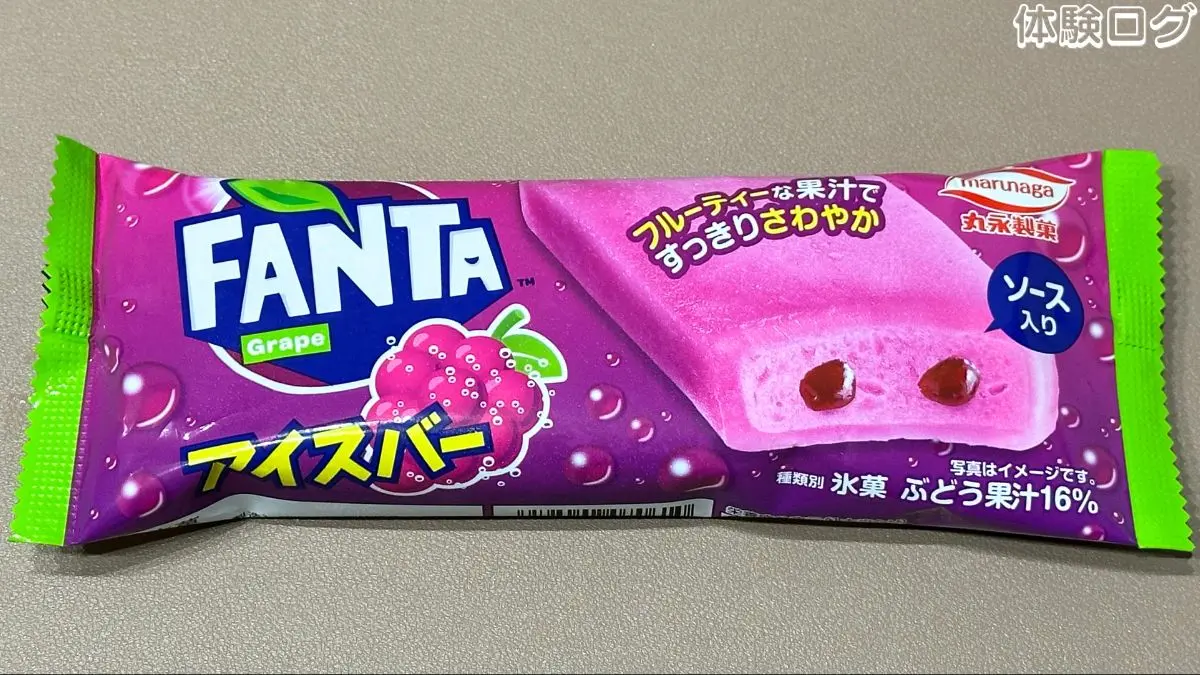 ファンタグレープ アイスバー 口コミ評判レビュー アイキャッチ
