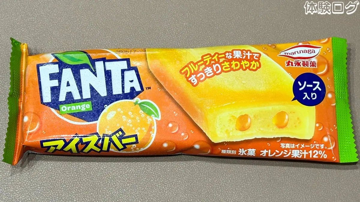 ファンタオレンジ アイスバー 口コミ評判レビュー アイキャッチ