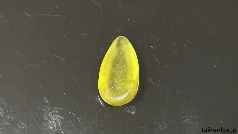 長野グミ やまのしずくの裏面