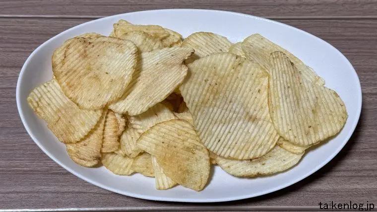 ポテトチップス ザ厚切りのためのうすしお味の全容量