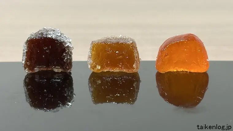 ゴリむち3グミ 外観 断面