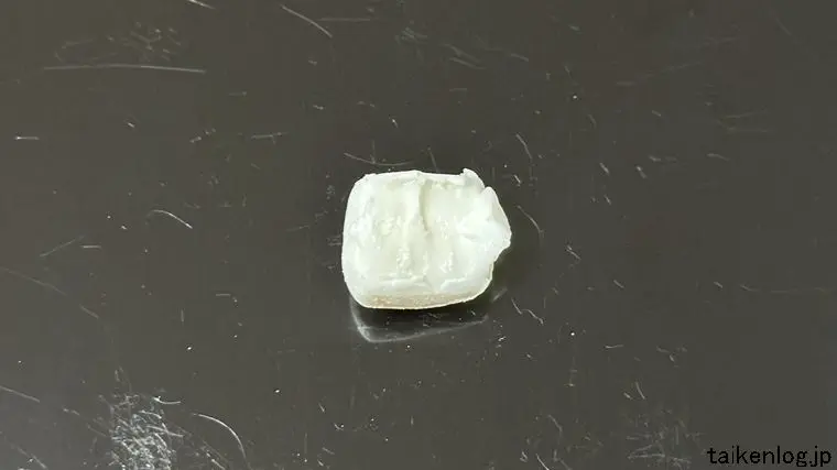 ハイチュウ プレミアム ヨーグルトの断面