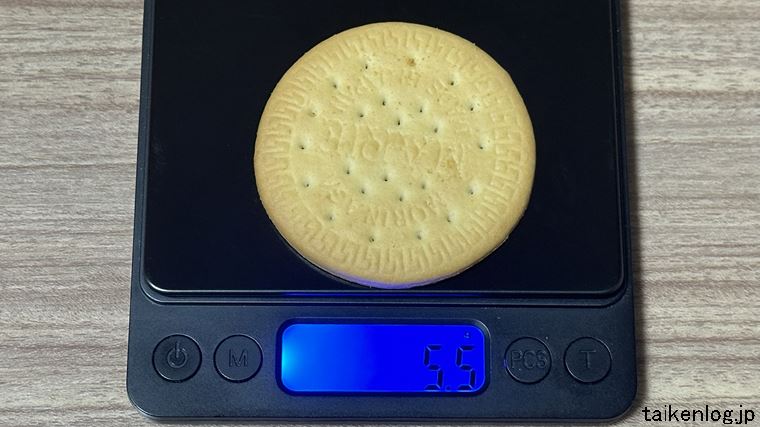 森永製菓 マリービスケット 1枚の重さ