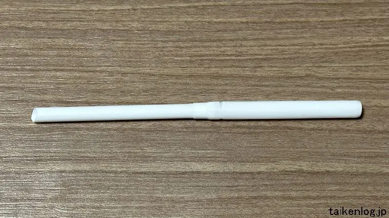 のむパインアメに付属のストロー