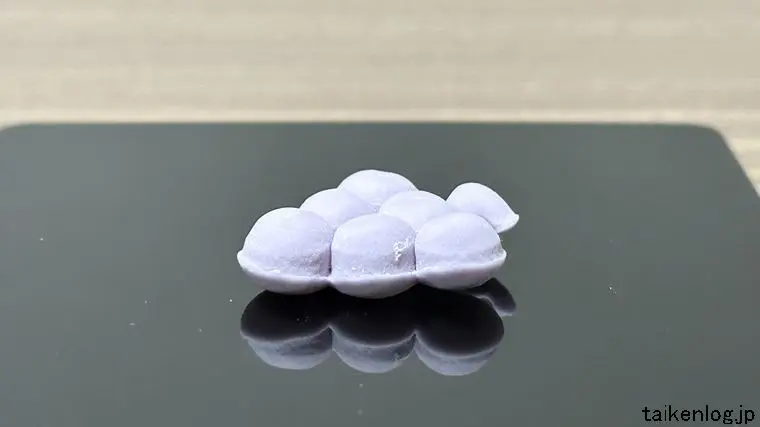 ぷちっとぶどう 完熟ぶどう味 外観 側面