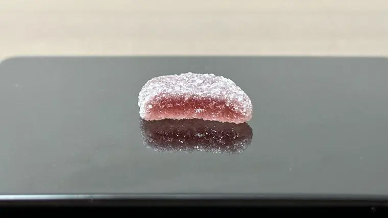 ピュレグミ グレープ味 断面