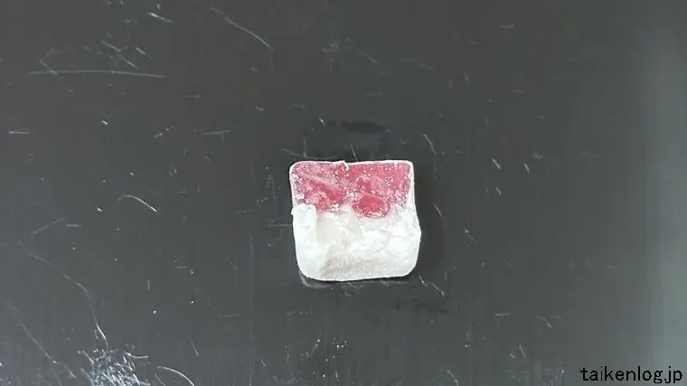 ピュアラルグミ ぶどう 外観 断面