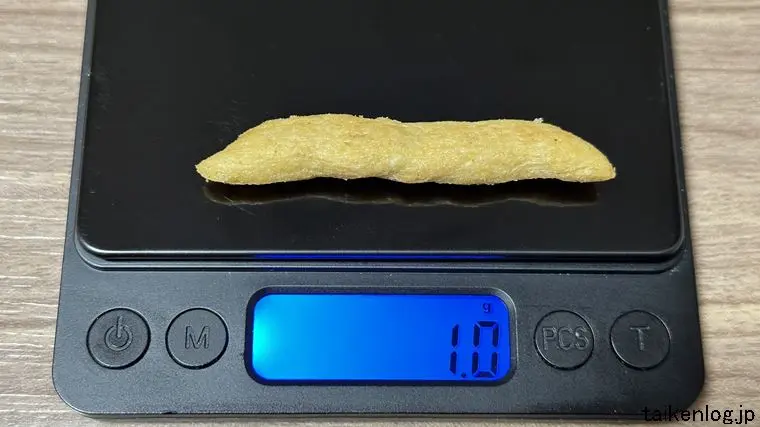カルビー さやだいず ノンフライ 1本の重さ