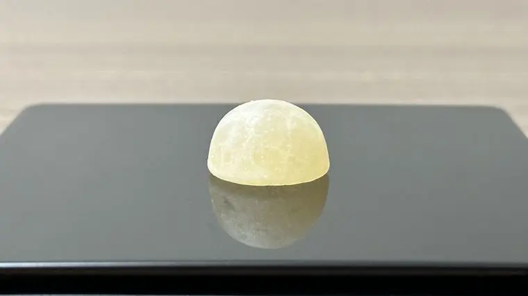 ソルベットグミ 白桃味の外観 側面