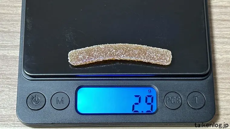 スッパイ大作戦 コーラ&レモン 1本の重さ