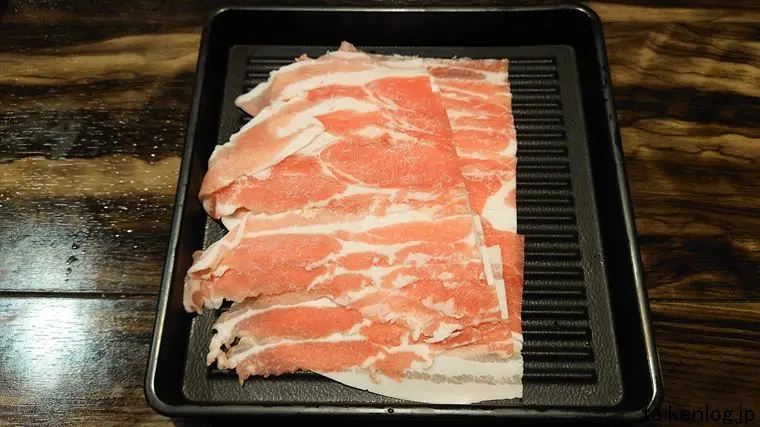 やっぱり食べほ カクテルプラザ店の食べ放題メニュー しゃぶしゃぶ(琉香豚バラ肉)