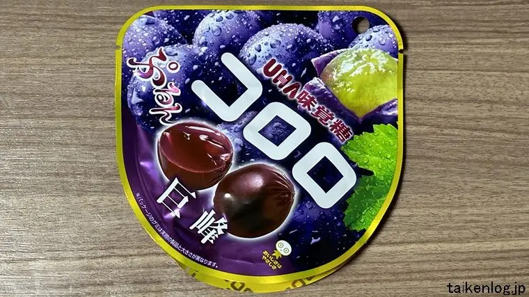 コロロ 巨峰のパッケージ表面