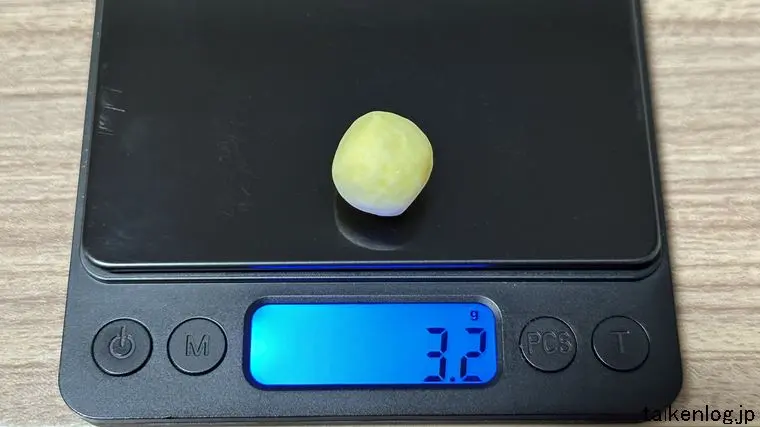 ライフガードプラスソフトキャンディ 1個の重さ