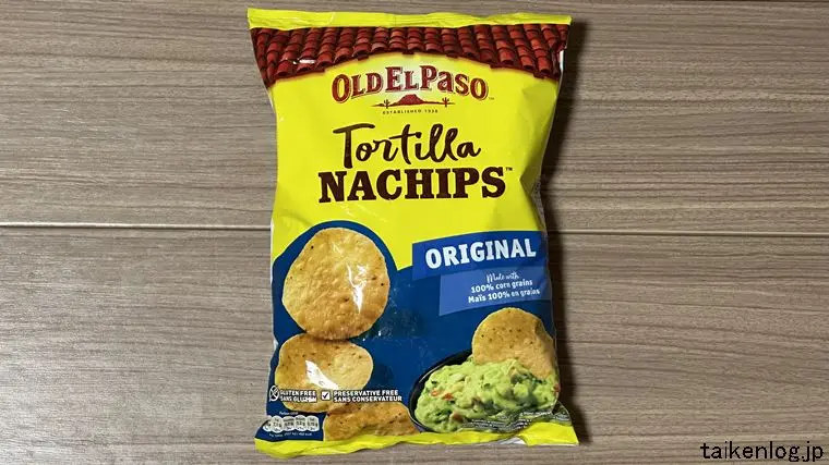 オールドエルパソ ナチップスのパッケージ表面