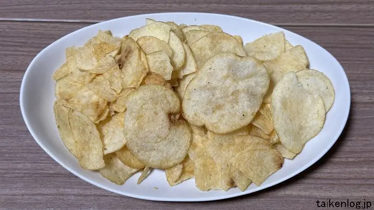 ポテトチップス ガーリックの全容量