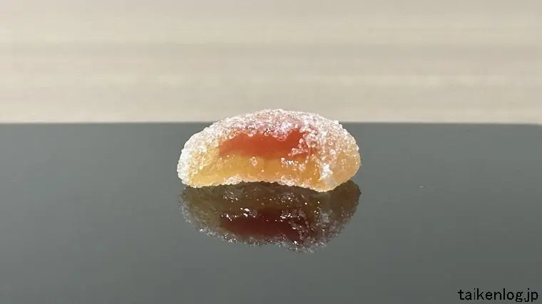 ピュレグミプレミアム ルビーグレープフルーツスパークリング 断面