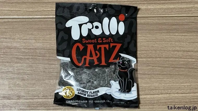 トローリ キャッツリコリスのパッケージ表面