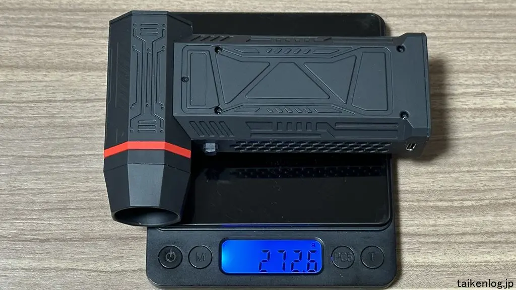Aetyt 電動エアダスターの重量