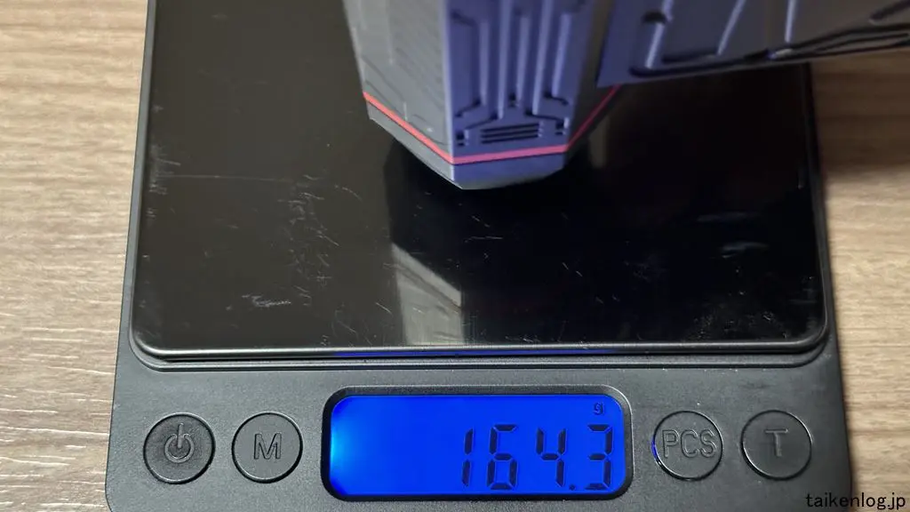 Aetyt 電動エアダスターの風圧 標準ノズル装着時