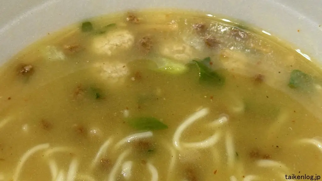 推しの一杯 大喜 純とりそばのスープ