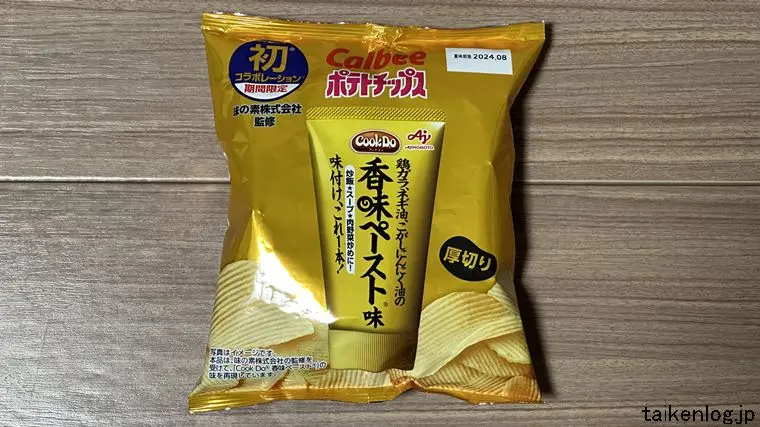 ポテトチップス Cook Do香味ペースト味のパッケージ表面