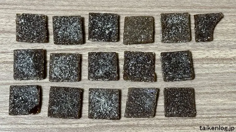 コーラの塊の全容