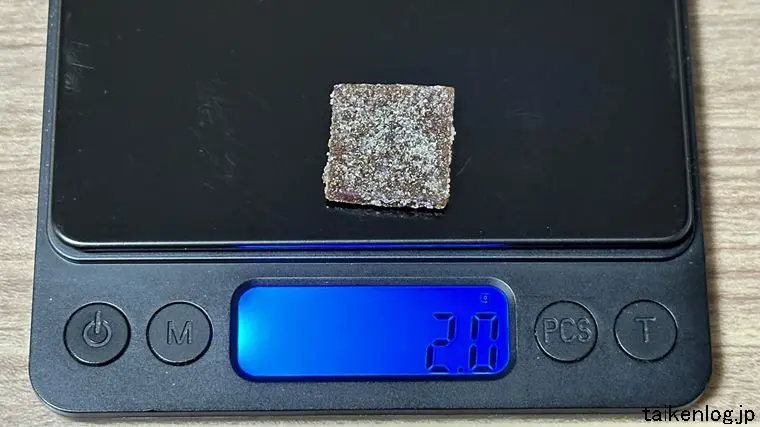 コーラの塊 1個の重さ